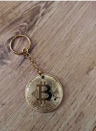 Bitcoin schlüsselanhänger - bitcoin,
