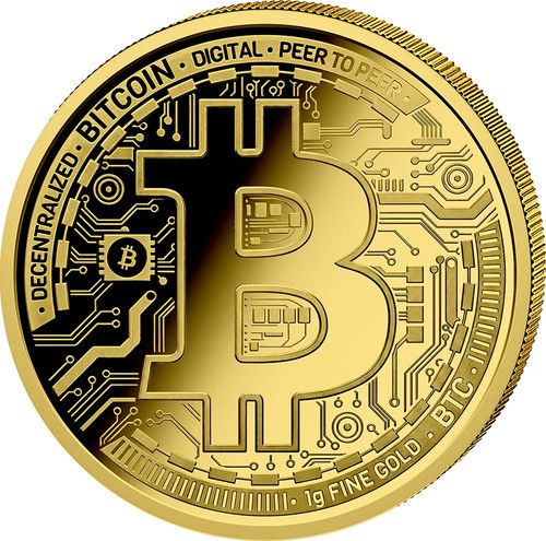 Goldmünze bitcoin 999 - goldmünze,