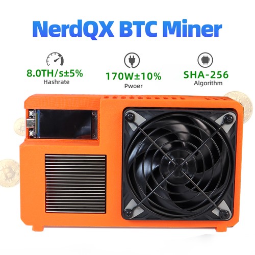 Nerdqx 8th bitcoin miner - nerdqx, 8th/s