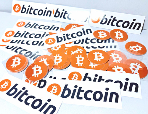 Bitcoin sticker set 50 - bitcoin,