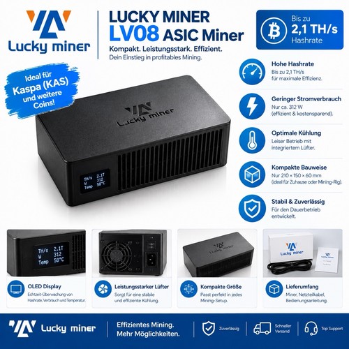 Lucky miner lv08 asic - lucky,
