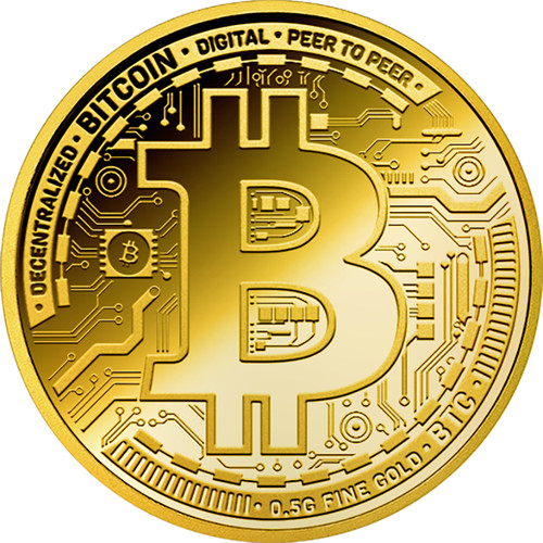 Goldmünze bitcoin 999 9 - goldmünze, g