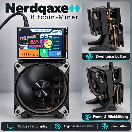 Nerdqaxe bitcoin miner - bitcoin,