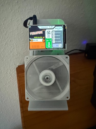 Nerdqaxe 6th bitcoin miner - 6th/s,