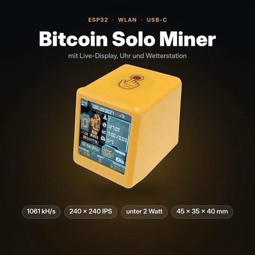 Nerdminer bitcoin solo - nerdminer, v2