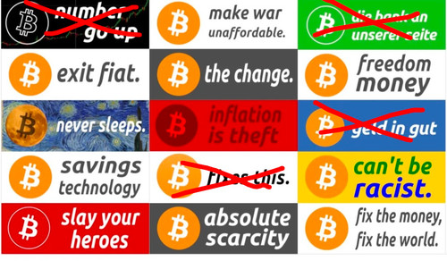 Bitcoin aufkleber premium - bitcoin,