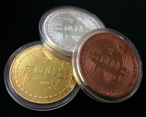 Bitcoin münze gold - bitcoin,
