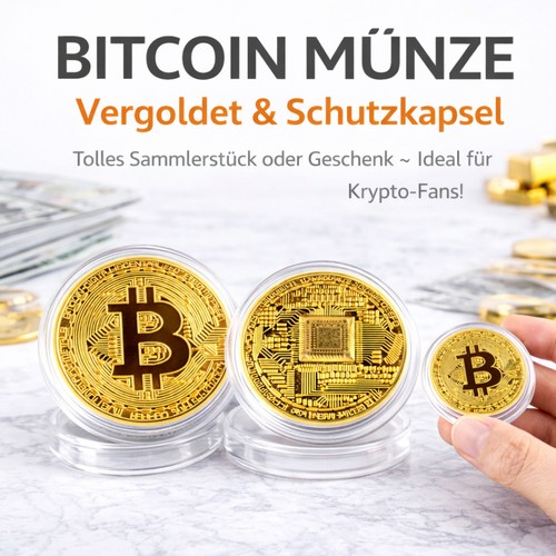 Bitcoin münze gold - bitcoin,