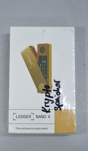 Ledger nano gold - x, hardware