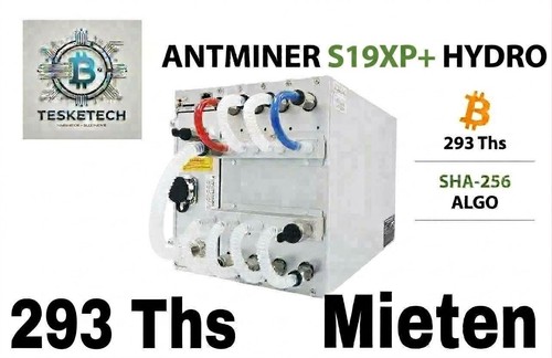 Antminer s19xp hydro 293ths - antminer, s19xp+