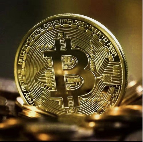 5stk bitcoin münze gold - 5stk, btc