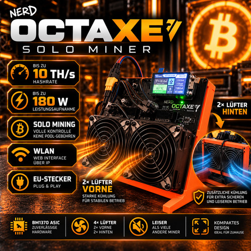 Octaxe bitcoin solo miner - octaxe,