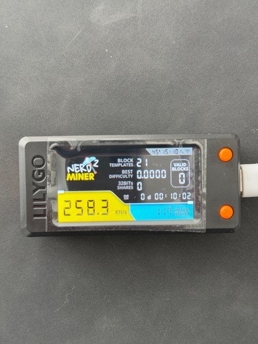 Nerd miner 250kh - nerd, v2.0