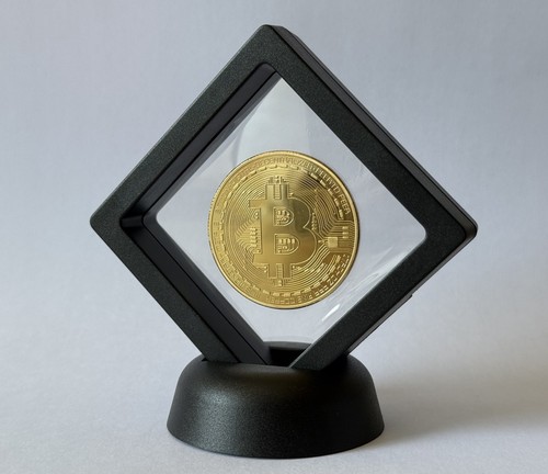 Bitcoin münze display - bitcoin,