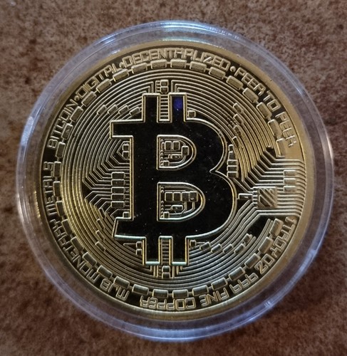 Bitcoin münze gold sammler - münze,