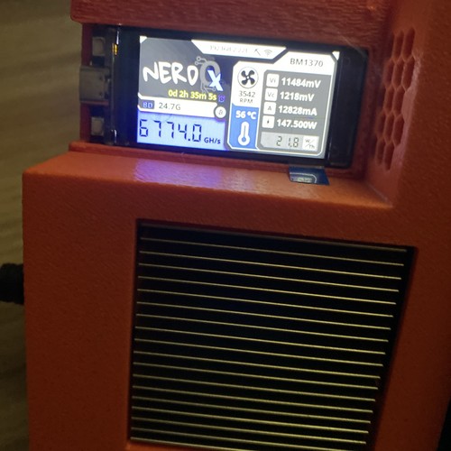 Nerdqx 8th bitcoin miner - 8th/s,