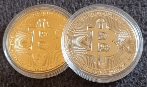Bitcoin münze medaille 1x - bitcoin,